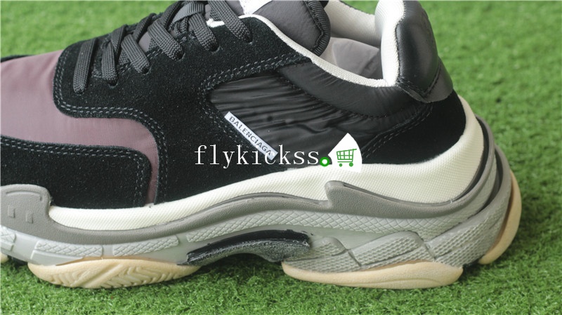 balenciaga triple s homme bordeaux